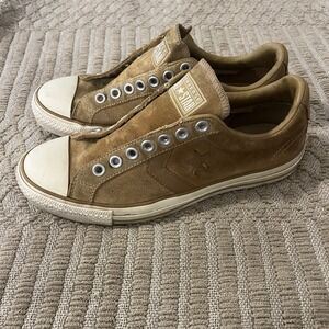 Converse‎ One Star Player Brown Leather Low Top M 8 W 10 Classic Casual 1J894